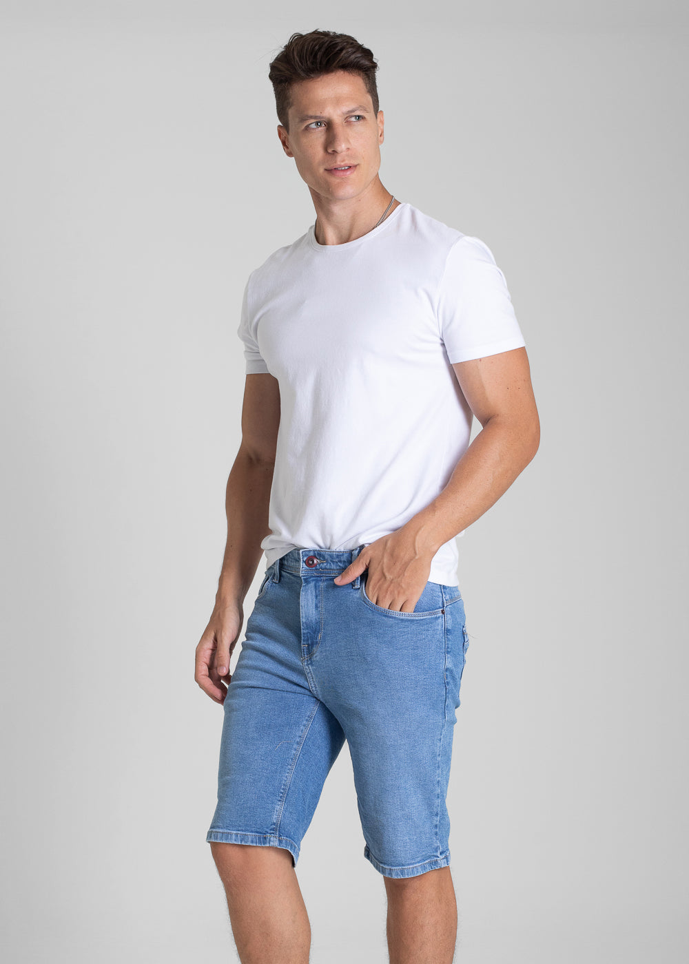 Bermuda Jeans Sawary - 282439 AZUL