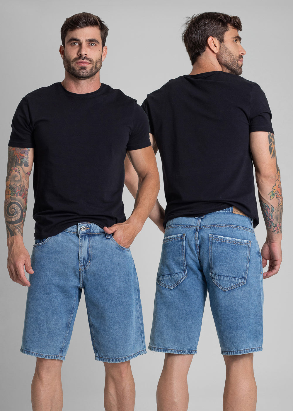 Bermuda Jeans Sawary - 282440 AZUL