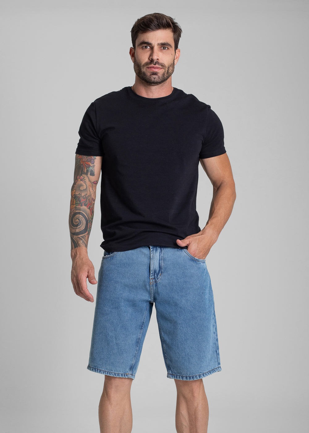 Bermuda Jeans Sawary - 282440 AZUL