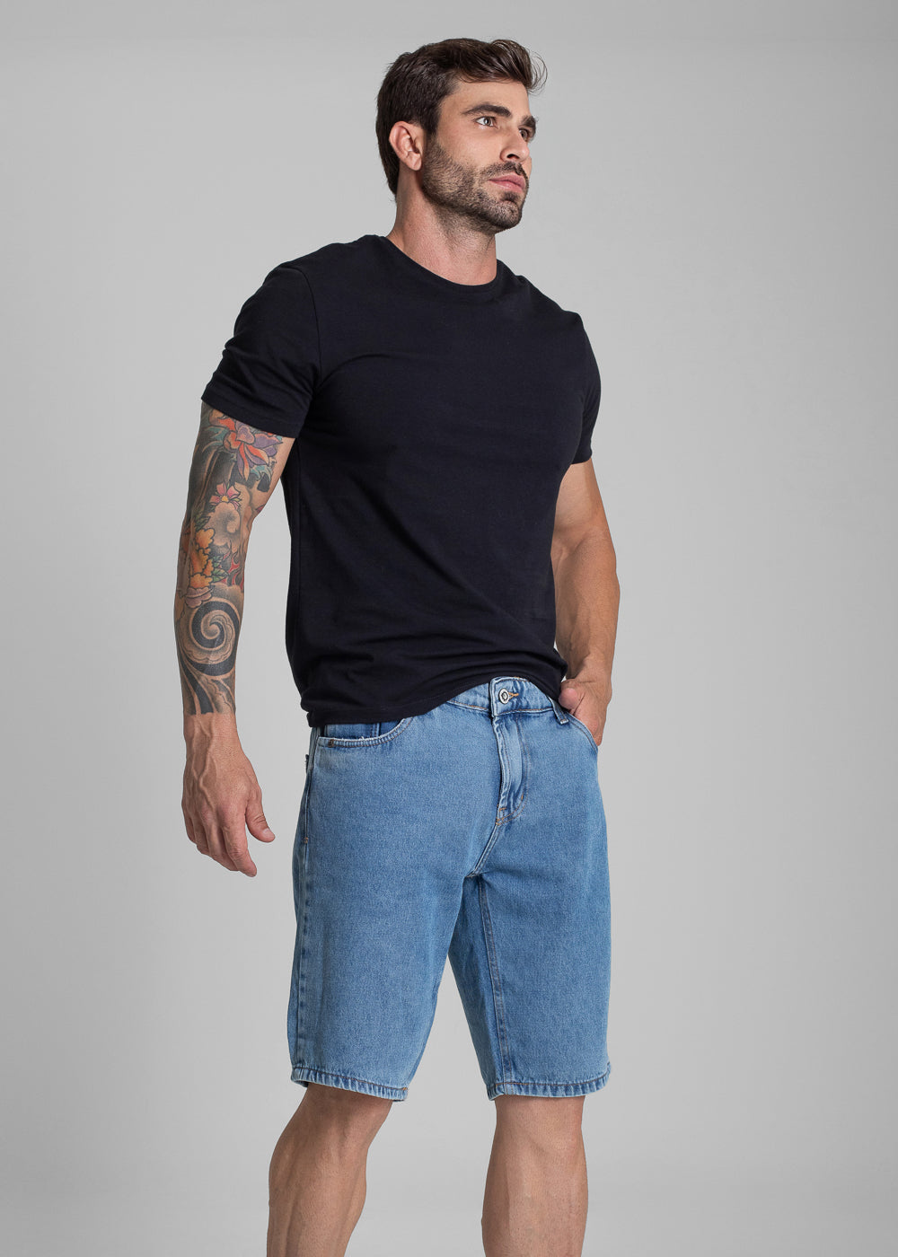 Bermuda Jeans Sawary - 282440 AZUL