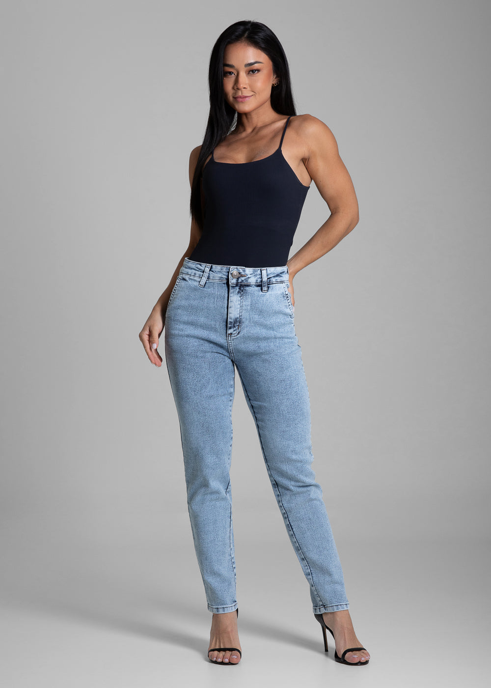 Calça Jeans Sawary Reta - 282449 AZUL