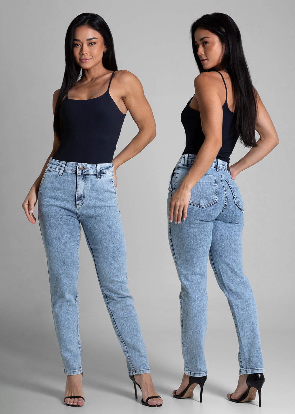 Calça Jeans Sawary Reta - 282449 AZUL