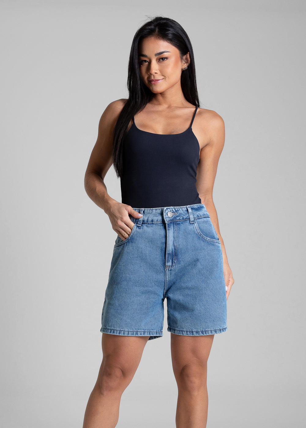 Shorts Jeans Sawary - 282467 AZUL