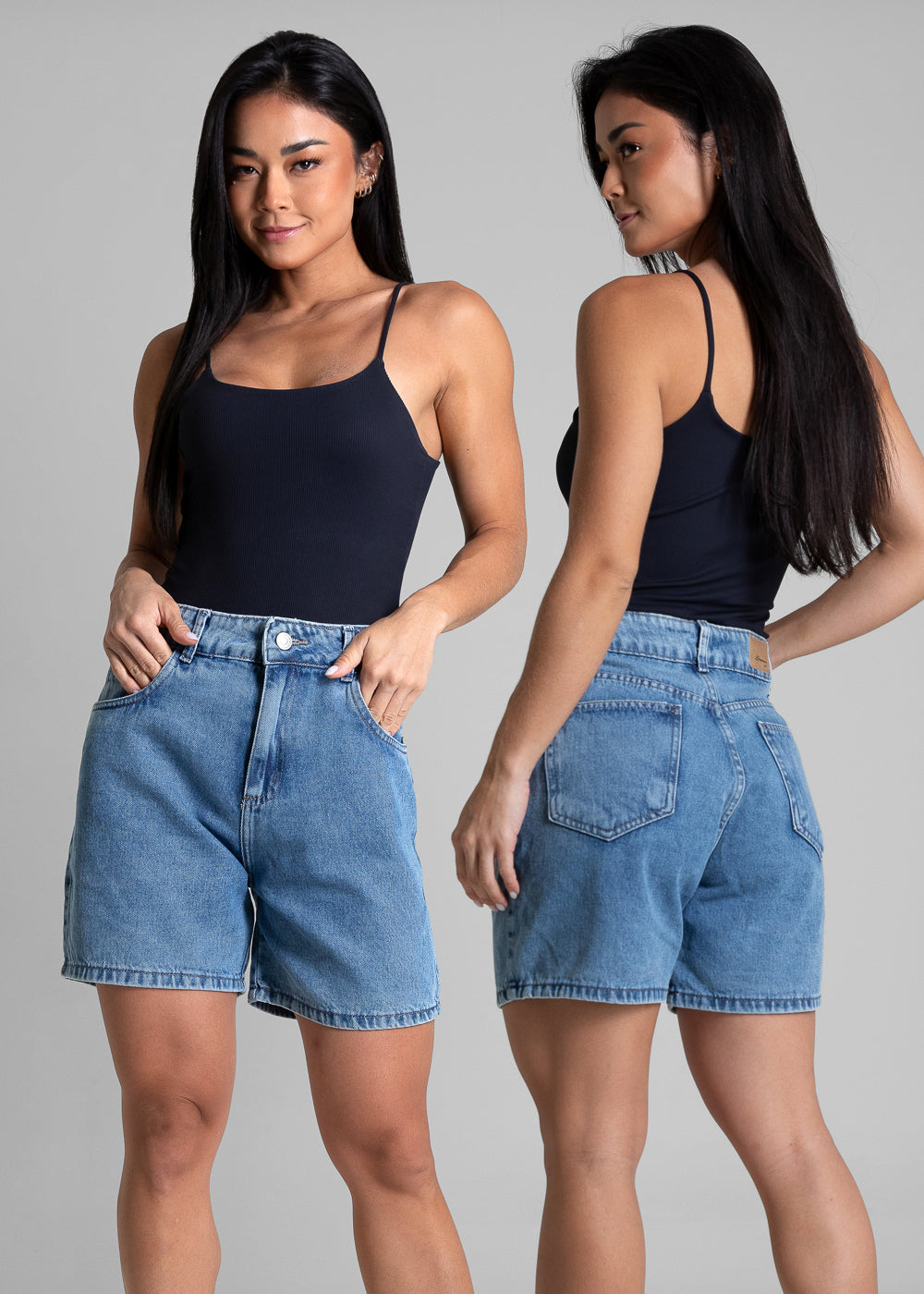Shorts Jeans Sawary - 282467 AZUL