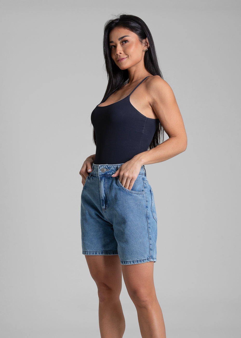 Shorts Jeans Sawary - 282467 AZUL