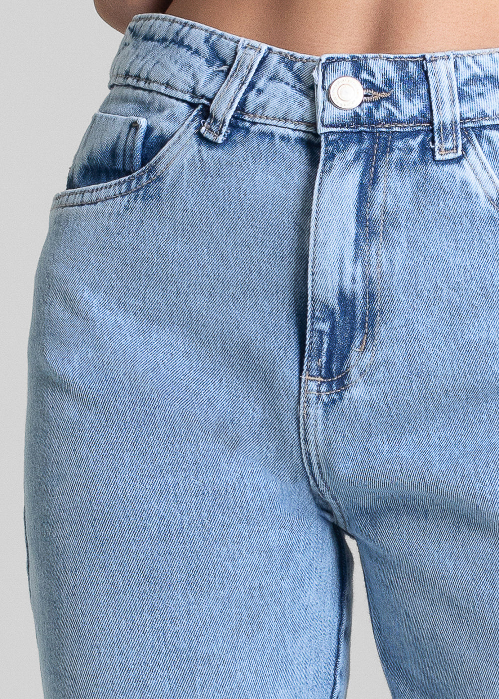 Calça Jeans Sawary Mom - 282474 AZUL