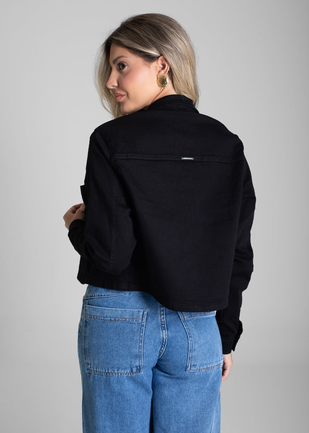 Jaqueta Sarja Sawary - 282508 PRETO