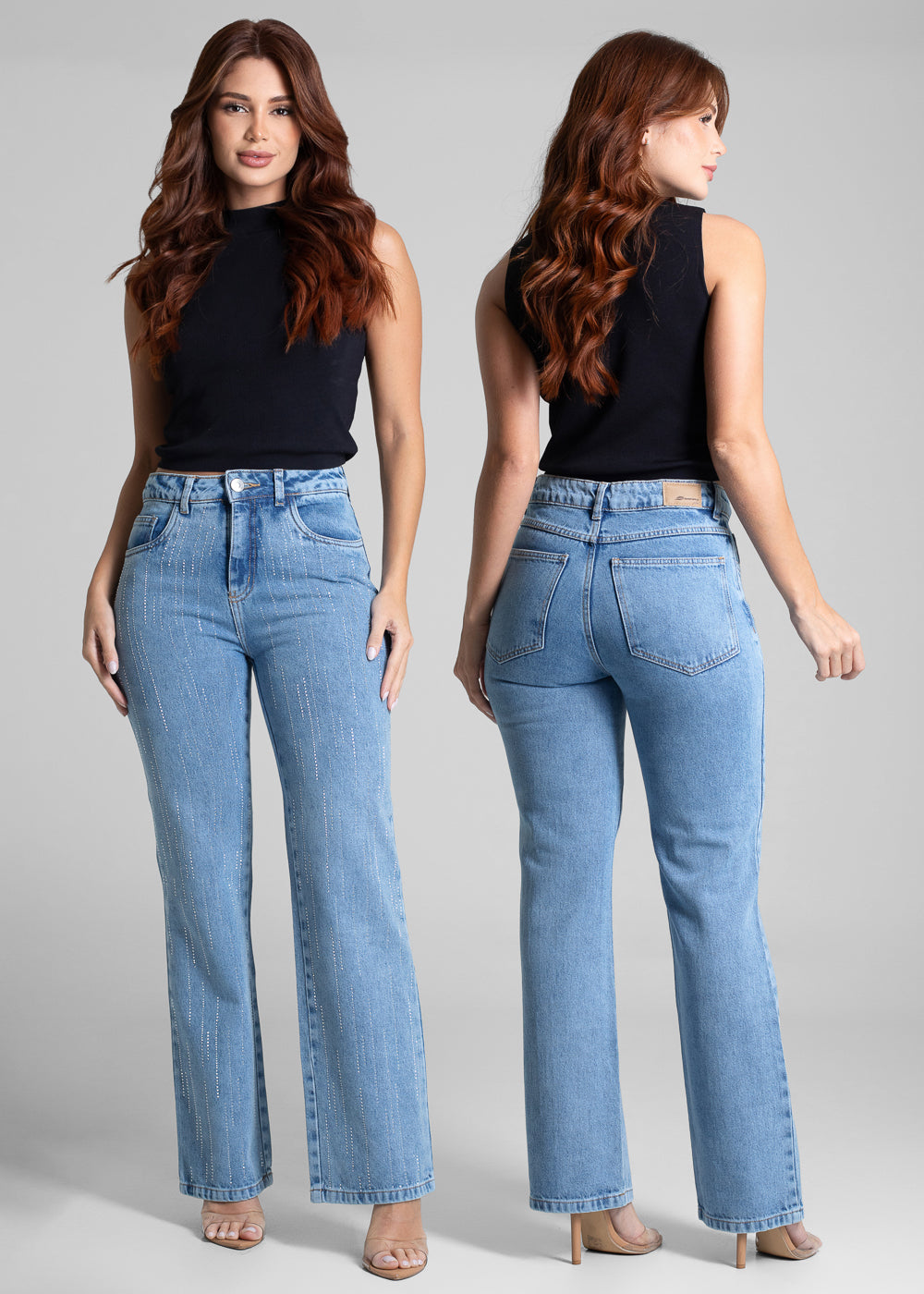 Calça Jeans Sawary Reta - 282570 AZUL