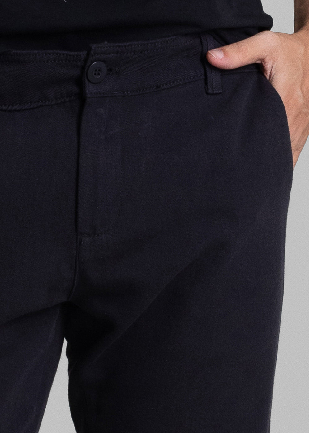 Calça Linho Sawary Slim - 282573 PRETO