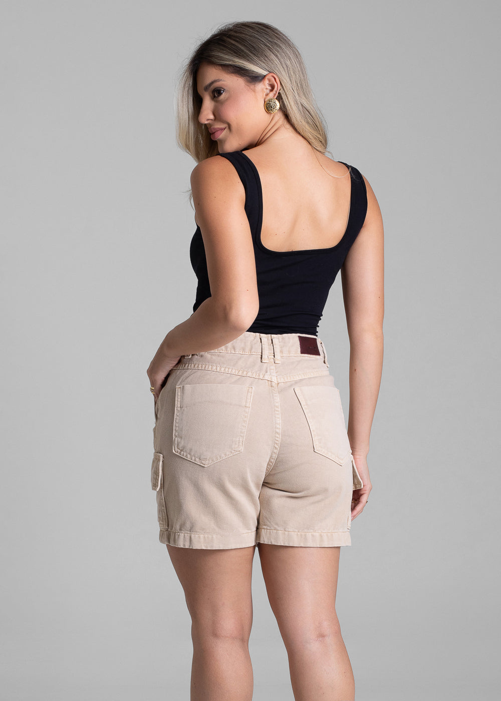 Shorts Sarja Sawary - 282576 BEGE