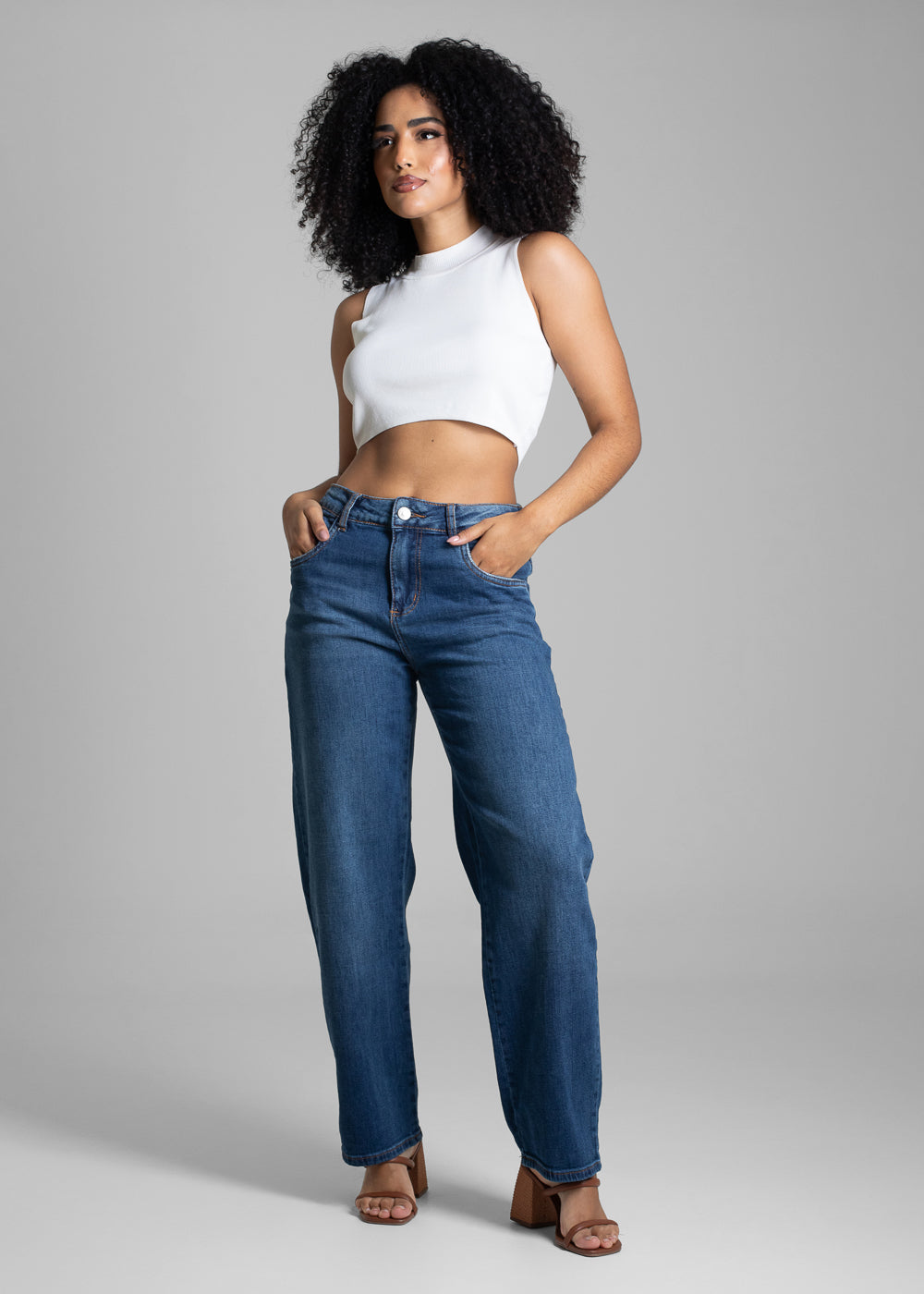 Calça Jeans Sawary Balloon - 282613 AZUL