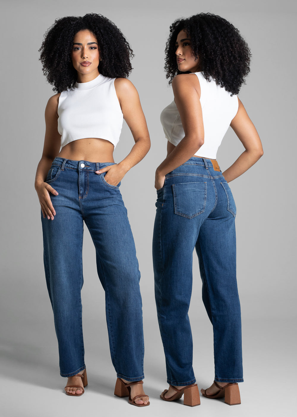 Calça Jeans Sawary Balloon - 282613 AZUL