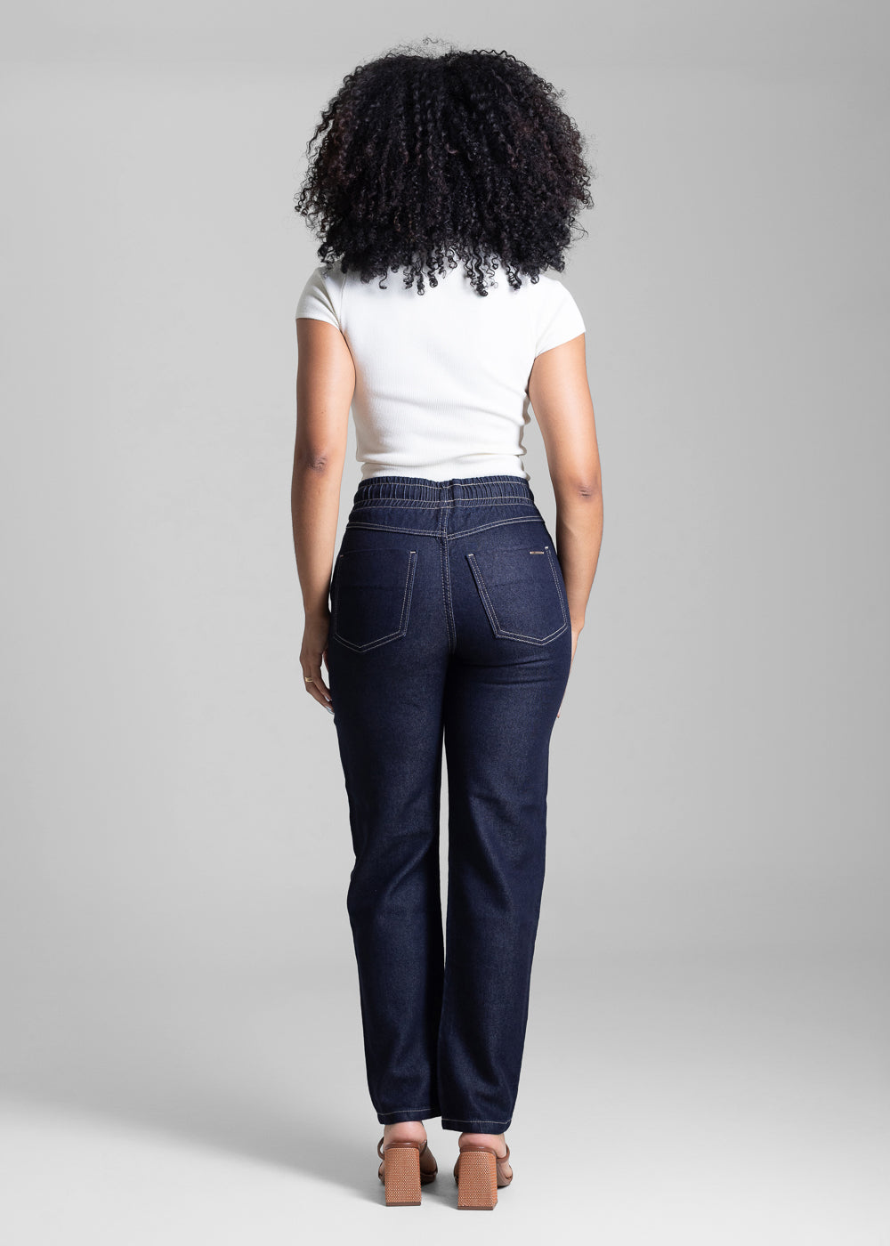Calça Jeans Sawary Barrel - 282629 AZUL