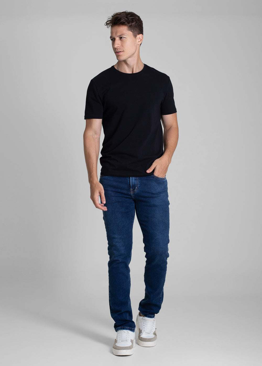 Calça Jeans Sawary Slim - 282630 AZUL