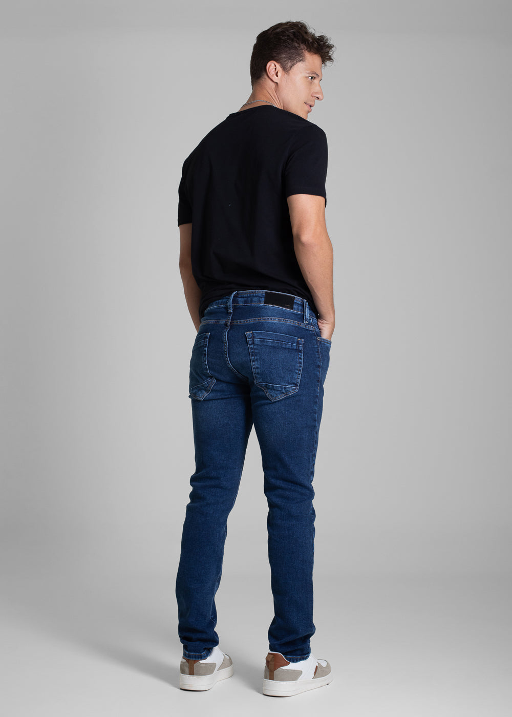 Calça Jeans Sawary Slim - 282630 AZUL