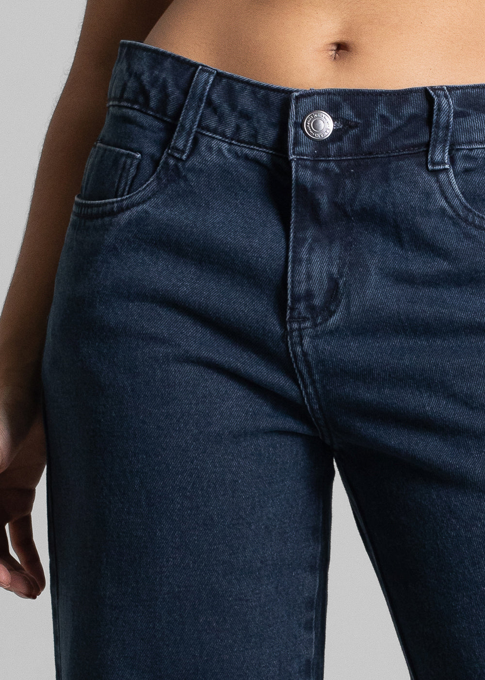 Calça Jeans Sawary Wide Leg - 282652 PRETO