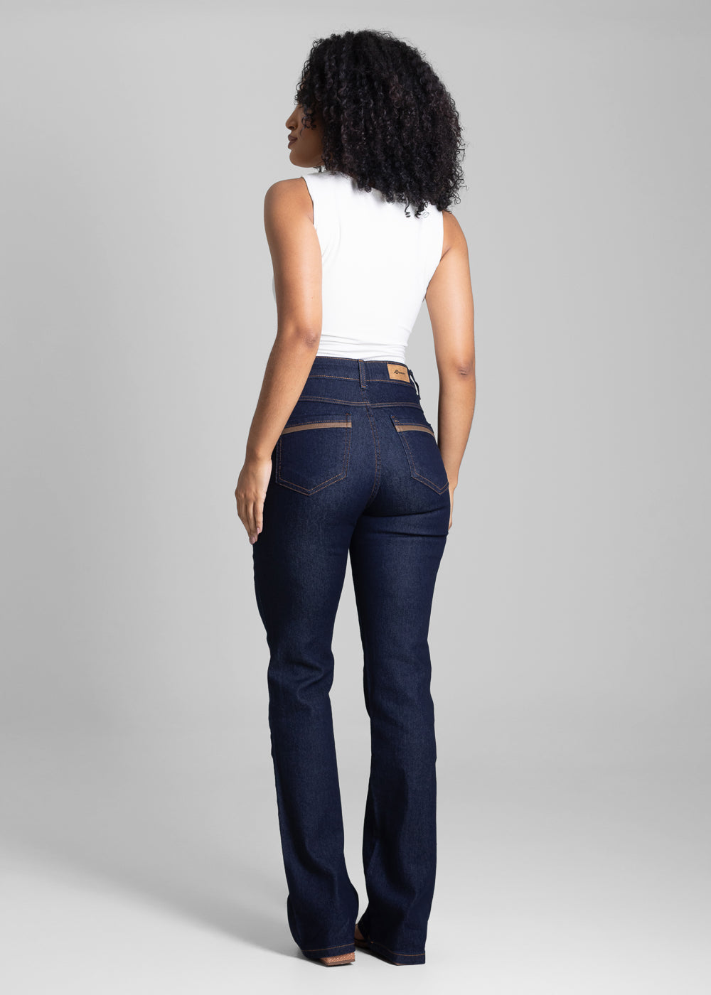 Calça Jeans Sawary Boot Cut - 282664 AZUL