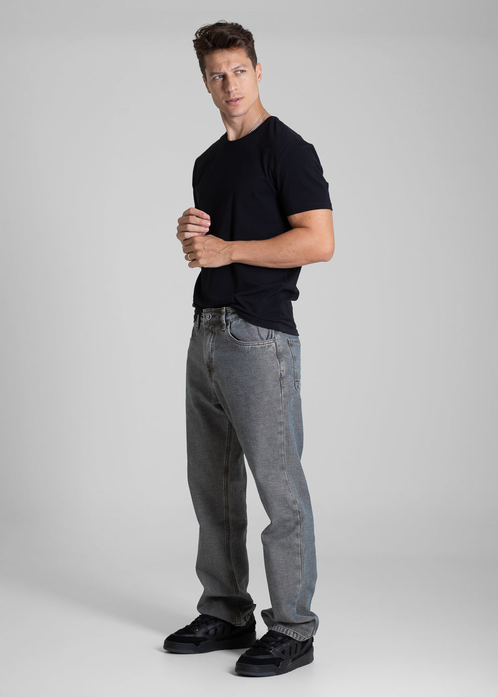 Calça Jeans Sawary Baggy - 282665 AZUL