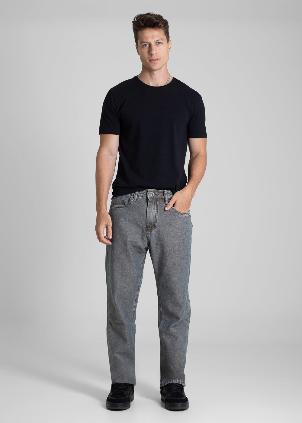 Calça Jeans Sawary Baggy - 282665 AZUL