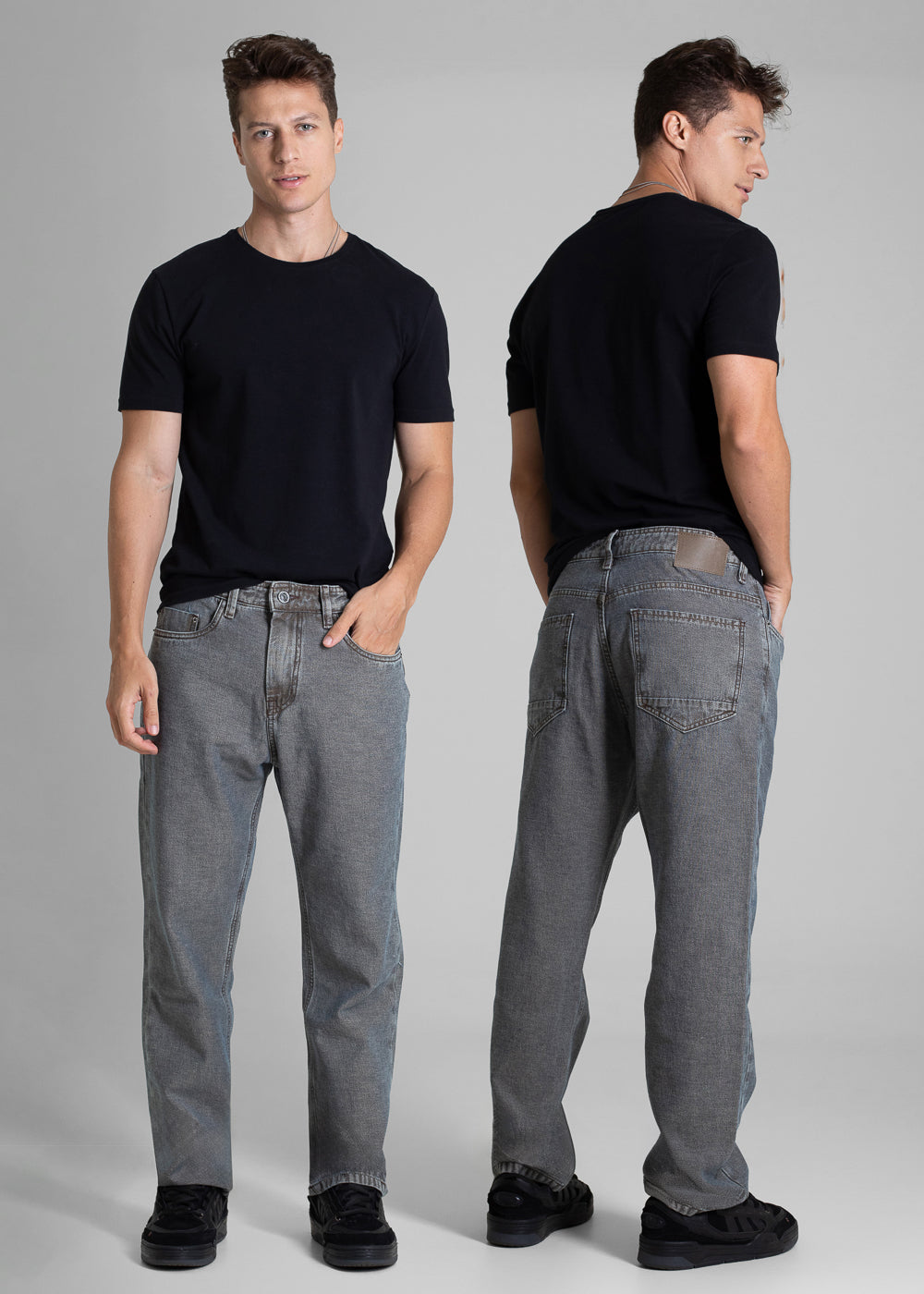 Calça Jeans Sawary Baggy - 282665 AZUL