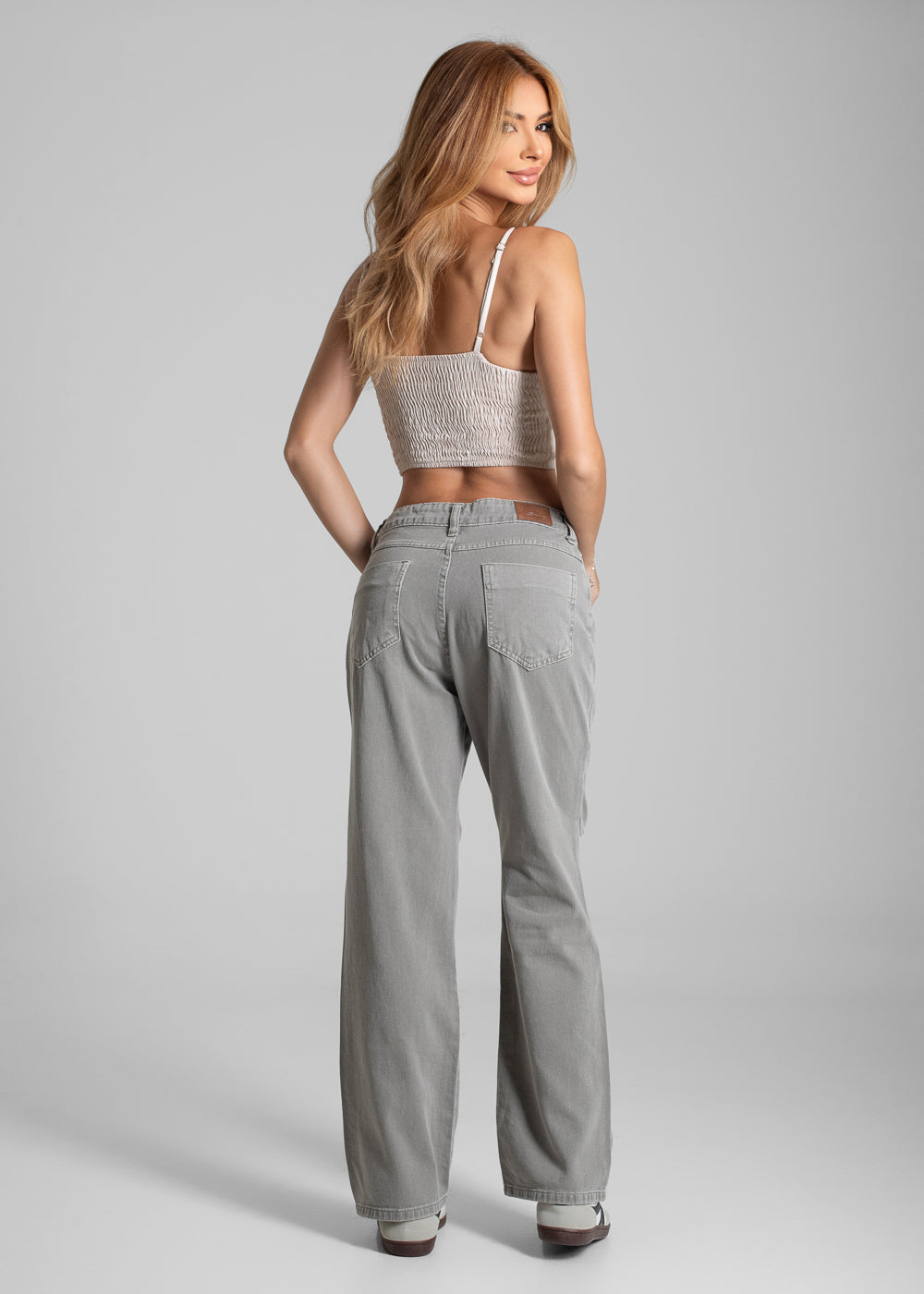 Calça Sarja Sawary Reta - 282666 VERDE