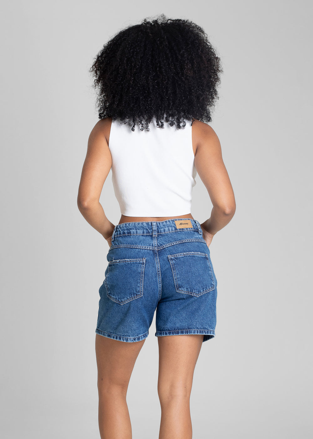 Shorts Jeans Sawary - 282677 AZUL