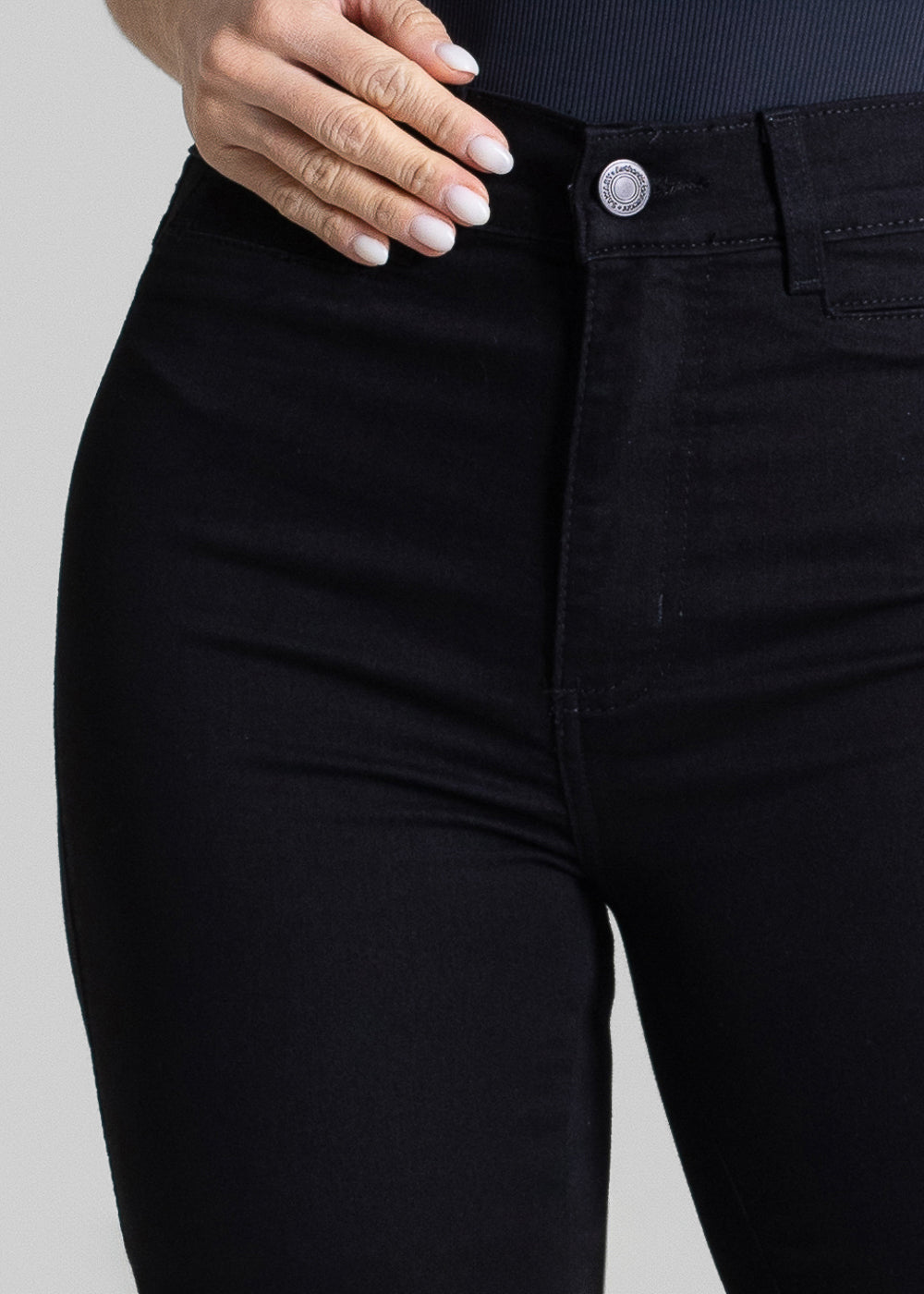 Calça Sarja Sawary Boot Cut - 282681 PRETO