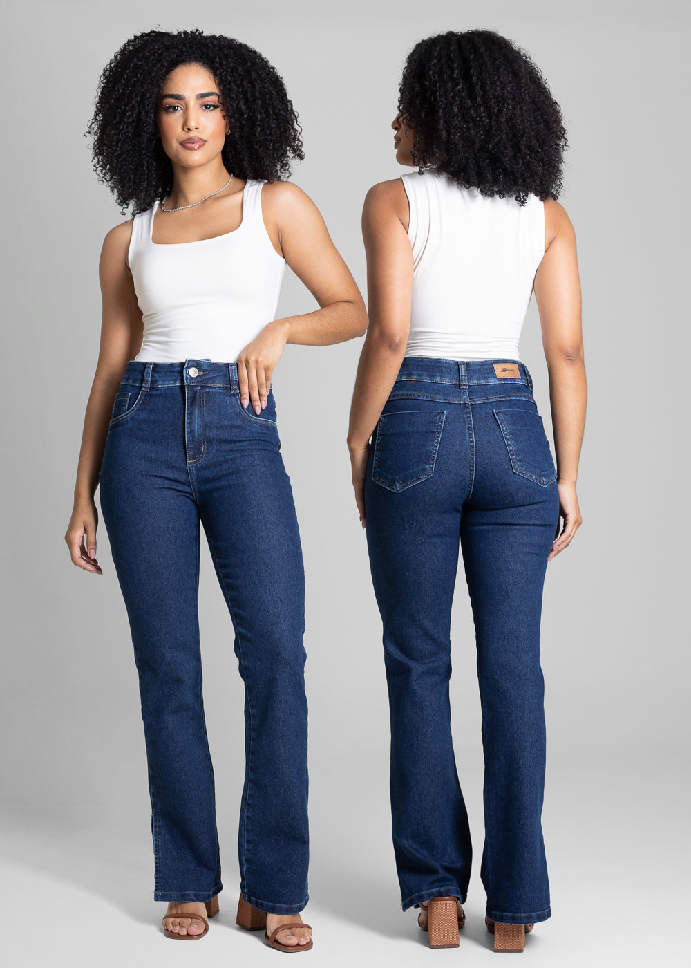 Calça Jeans Sawary Reta - 282690 AZUL