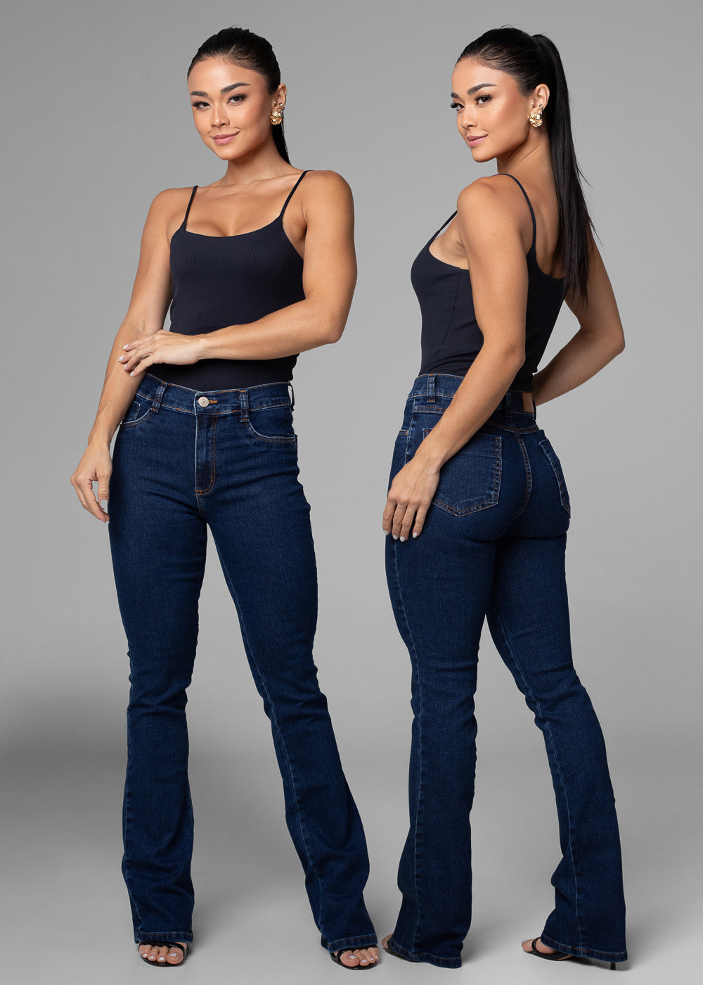 Calça Jeans Sawary Boot Cut - 282692 AZUL