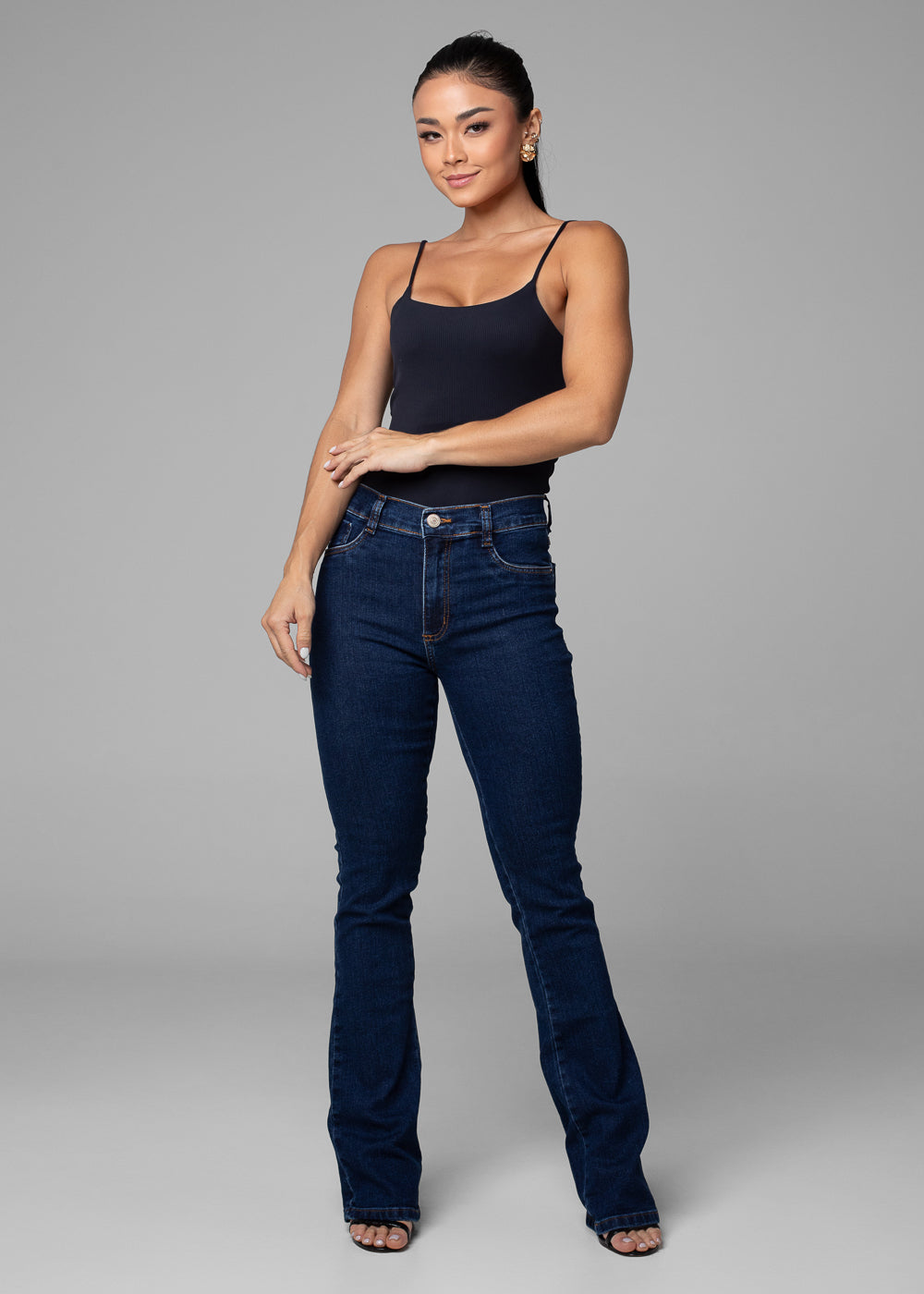 Calça Jeans Sawary Boot Cut - 282692 AZUL