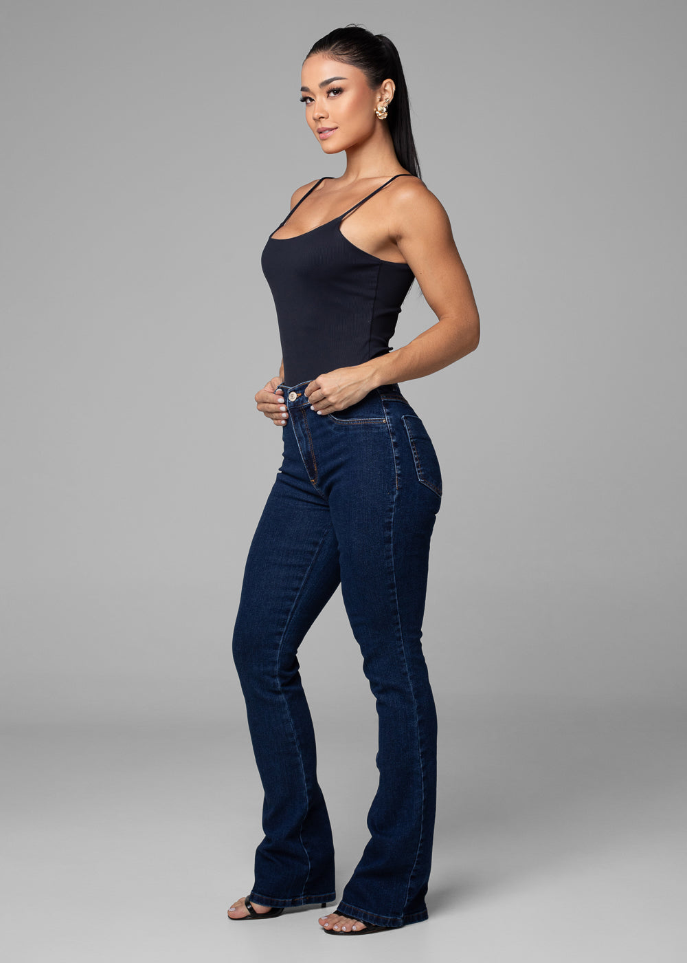 Calça Jeans Sawary Boot Cut - 282692 AZUL