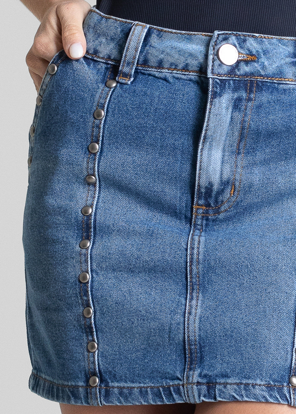 Saia Jeans Sawary - 282701 AZUL