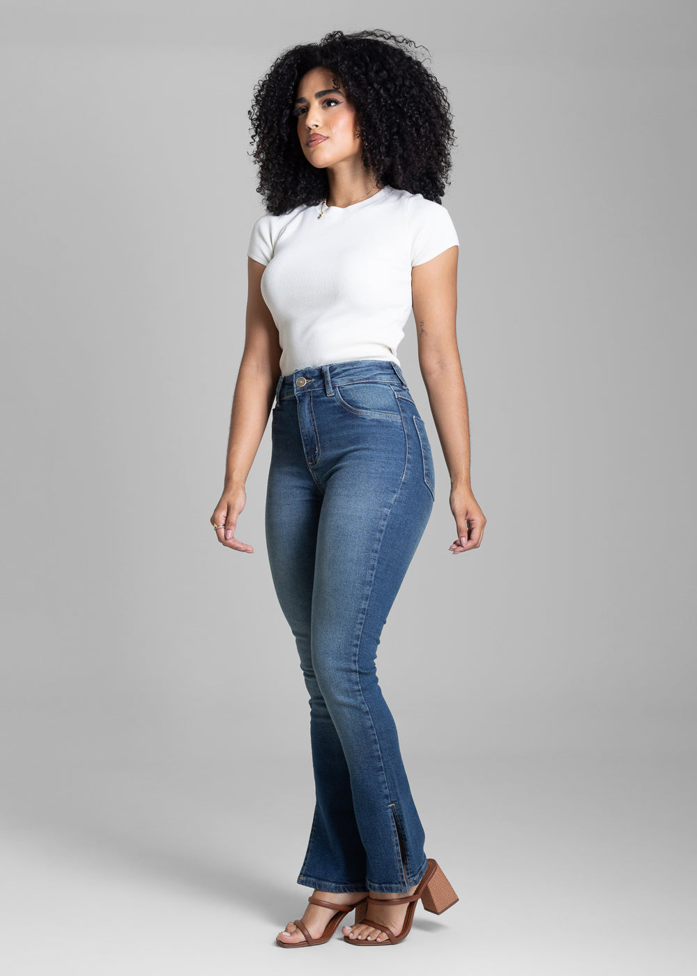 Calça Jeans Sawary Reta - 282703 AZUL