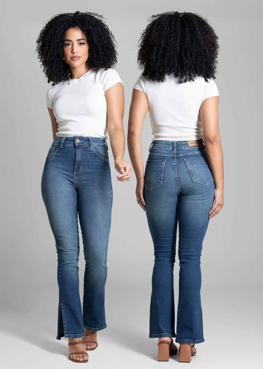 Calça Jeans Sawary Reta - 282703 AZUL