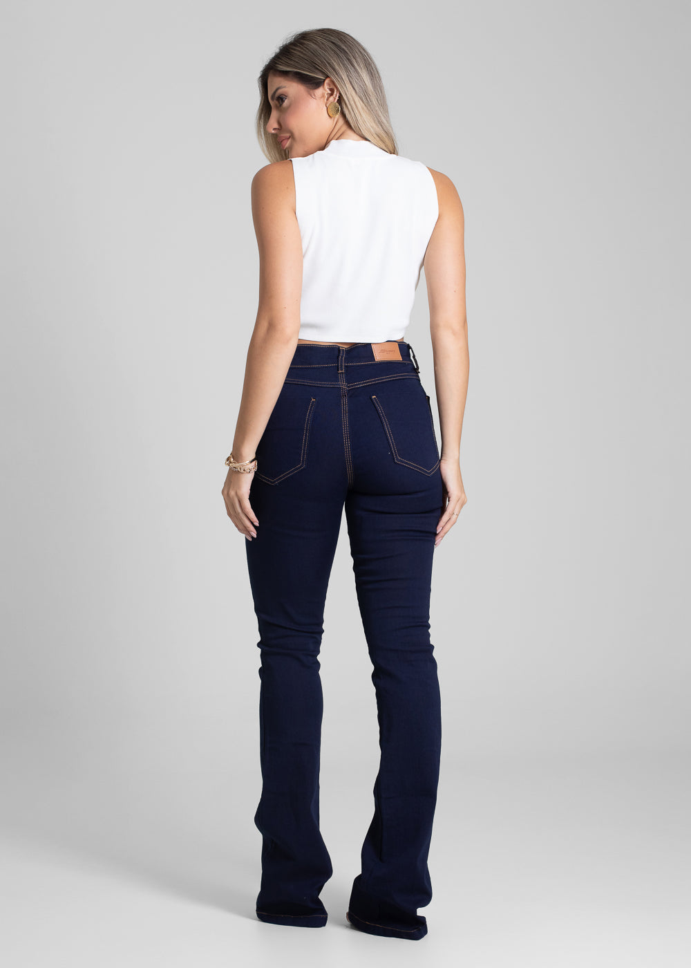 Calça Jeans Sawary Boot Cut - 282760 AZUL