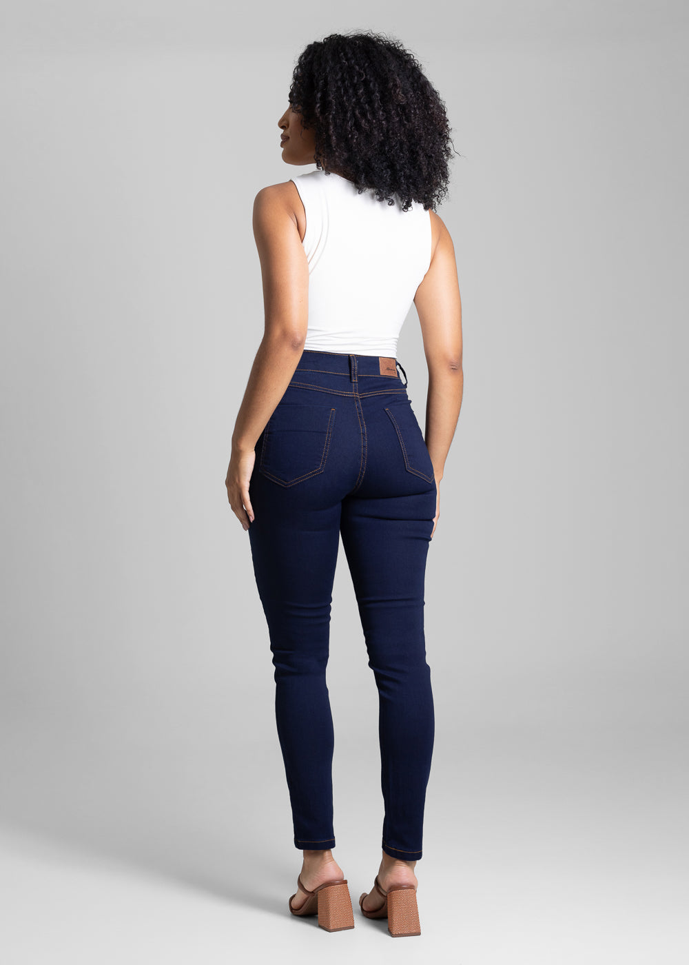 Calça Jeans Sawary Cigarrete - 282762 AZUL