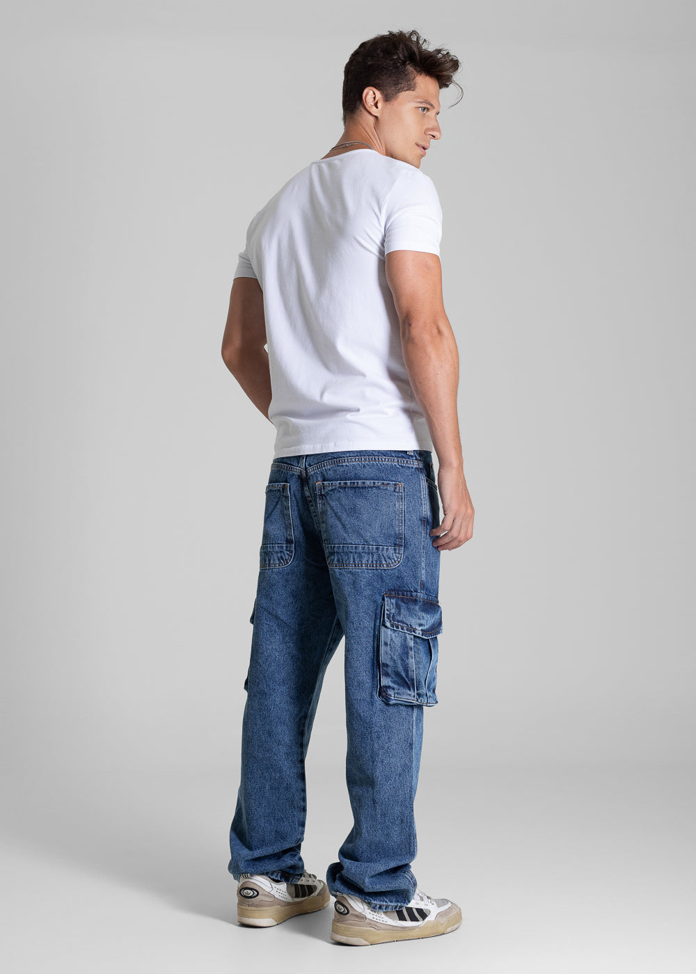 Calça Jeans Sawary Relaxed - 282767 AZUL
