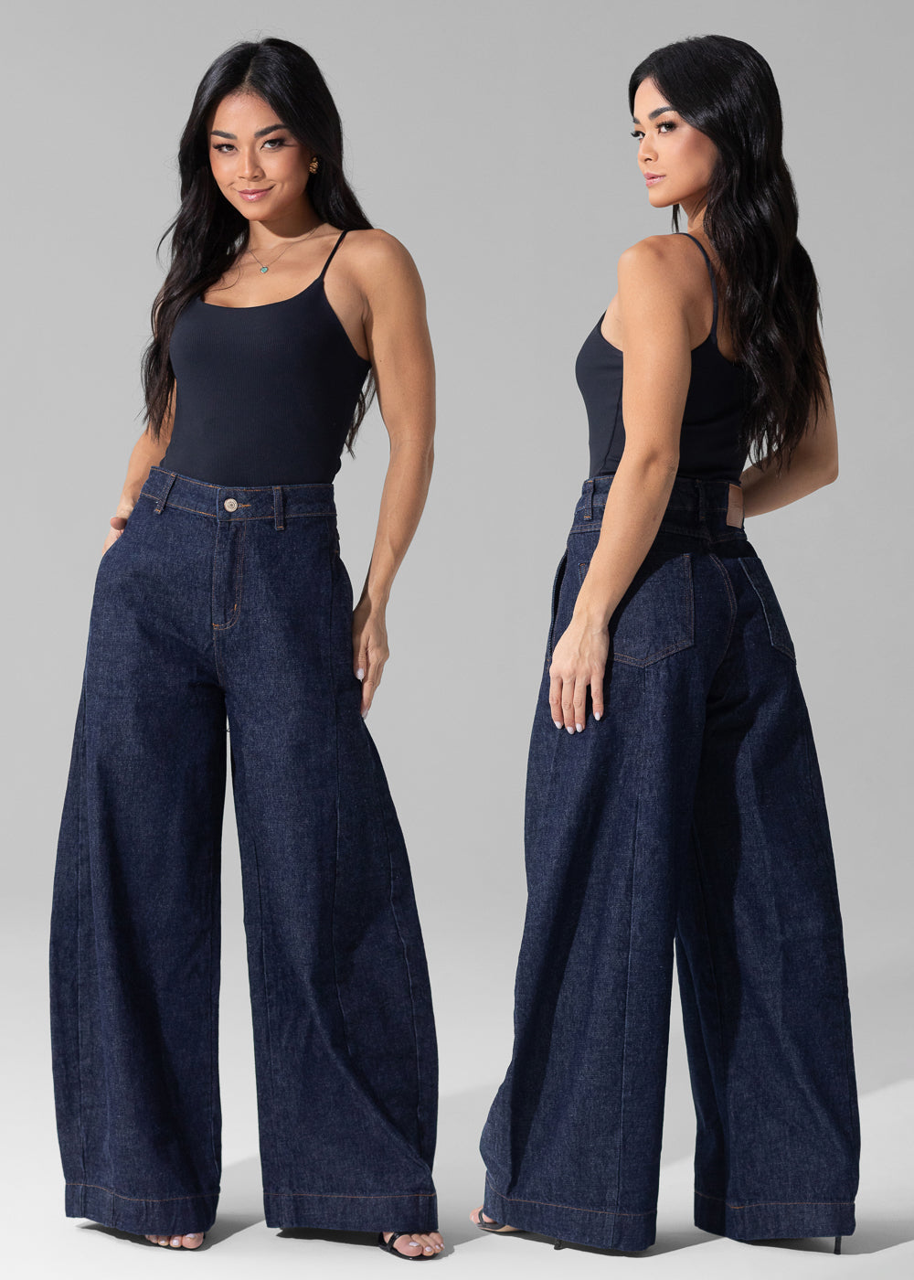 Calça Jeans Sawary Balloon - 282787 AZUL