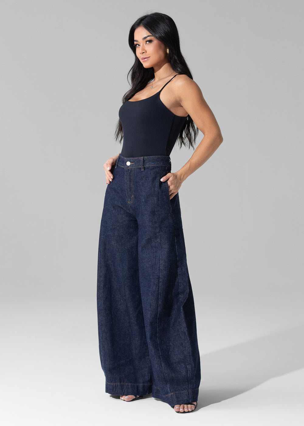 Calça Jeans Sawary Balloon - 282787 AZUL