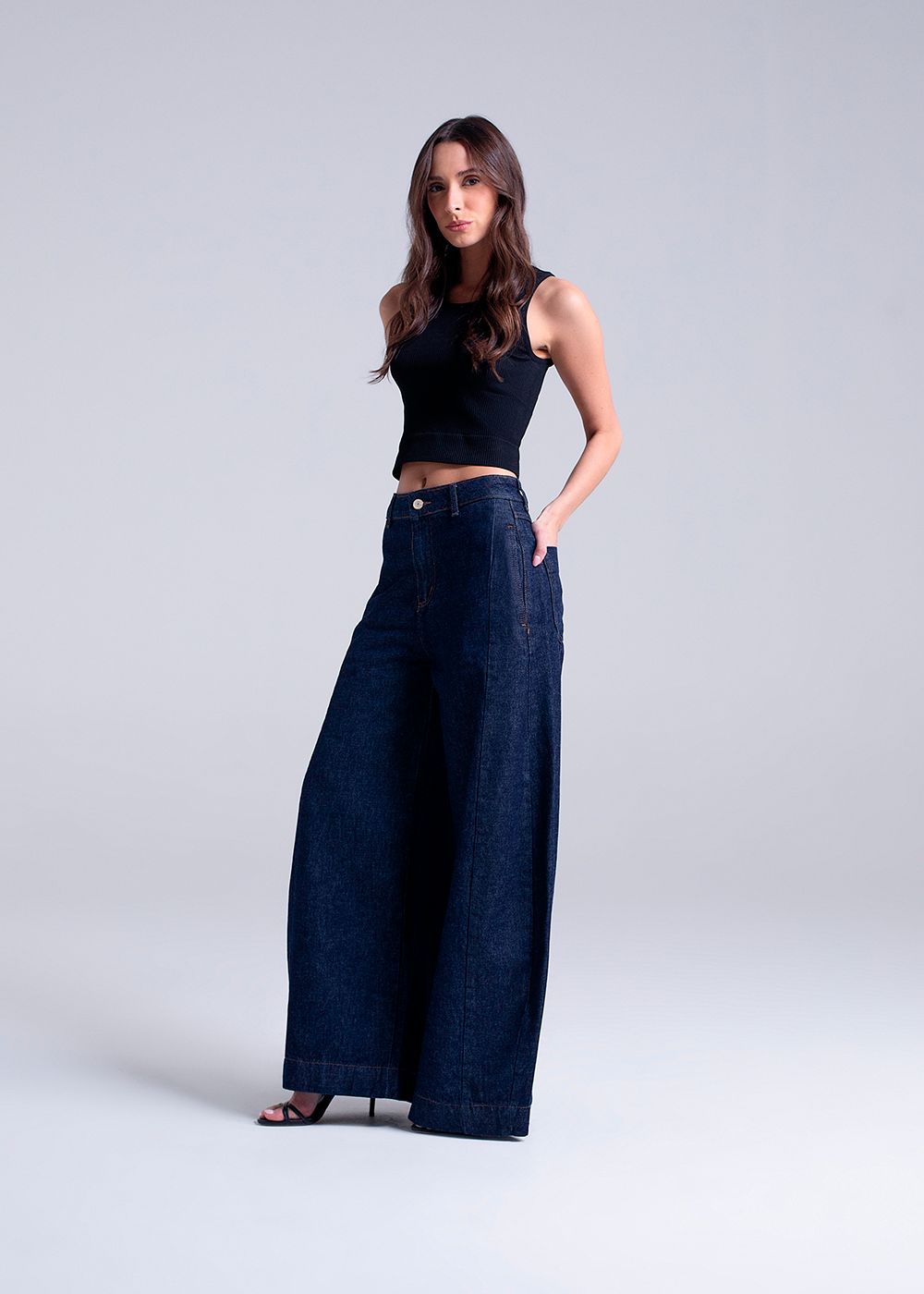 Calça Jeans Sawary Balloon - 282787 AZUL