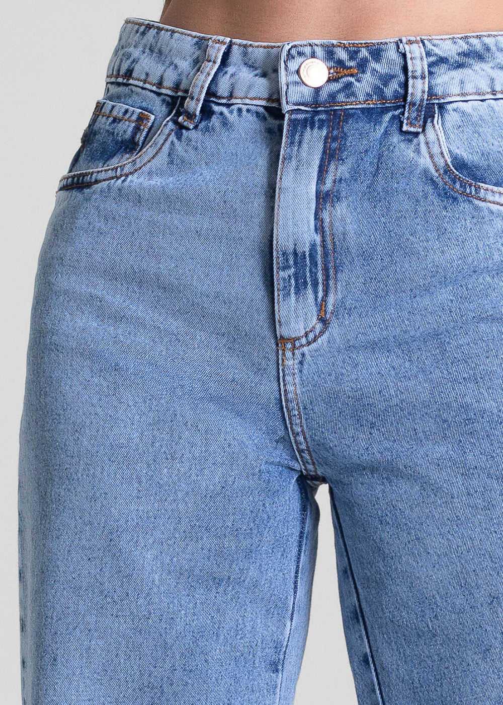 Calça Jeans Sawary Wide Leg - 282791 AZUL