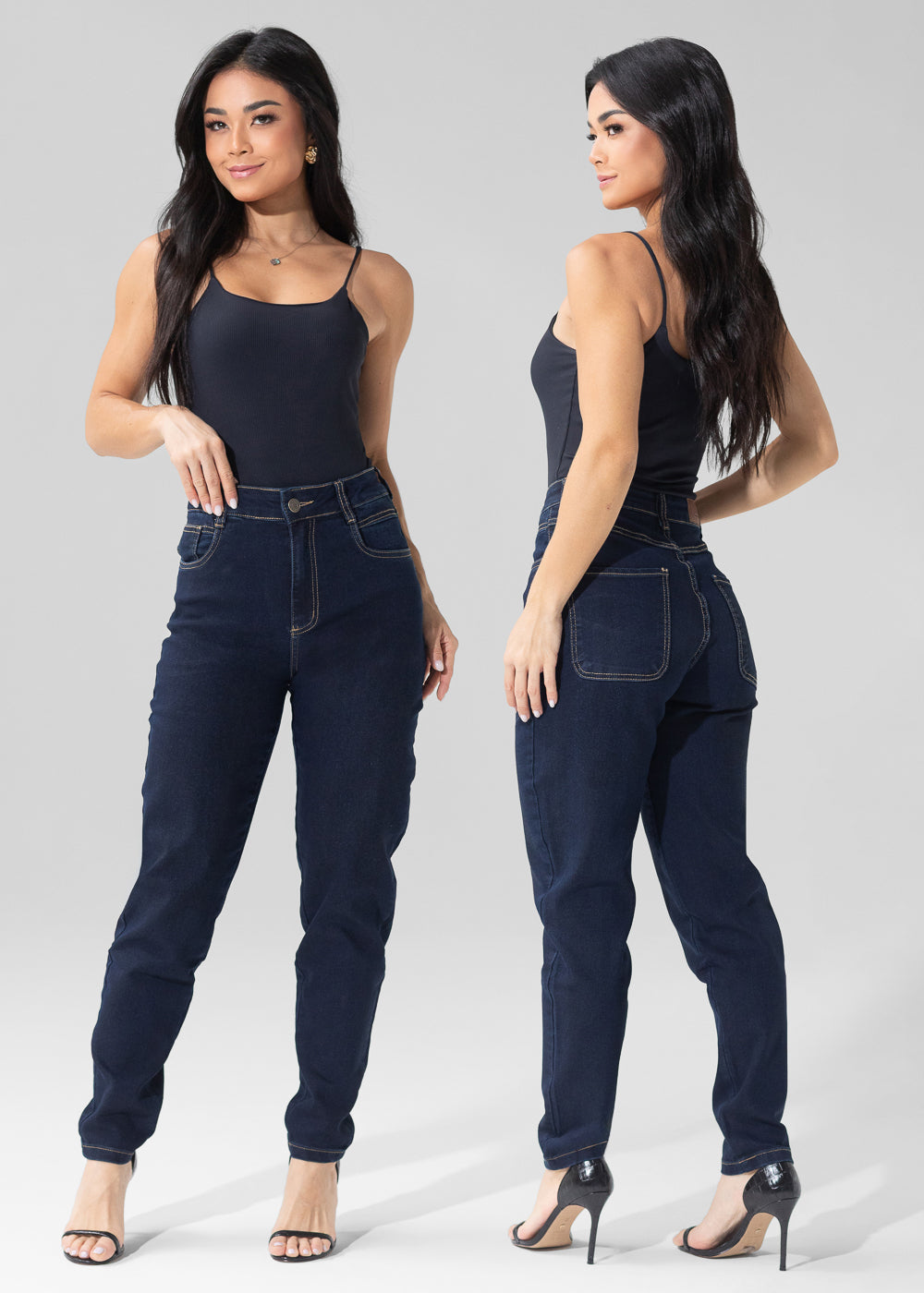 Calça Jeans Sawary Mom - 282794 AZUL