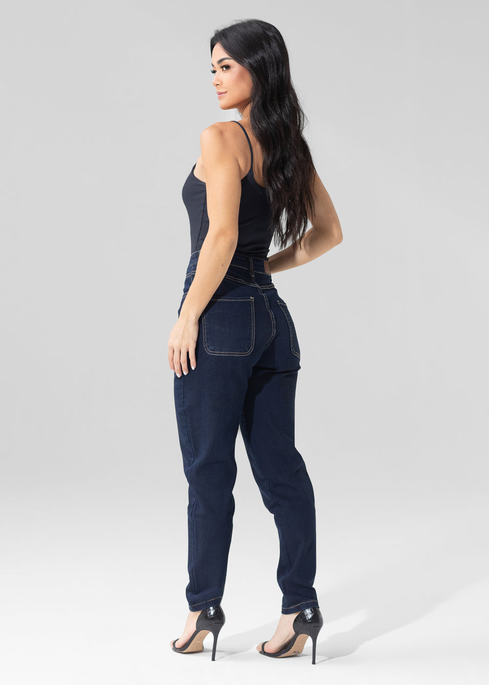 Calça Jeans Sawary Mom - 282794 AZUL