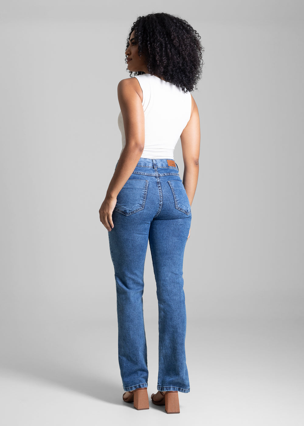 Calça Jeans Sawary Reta - 282815 AZUL