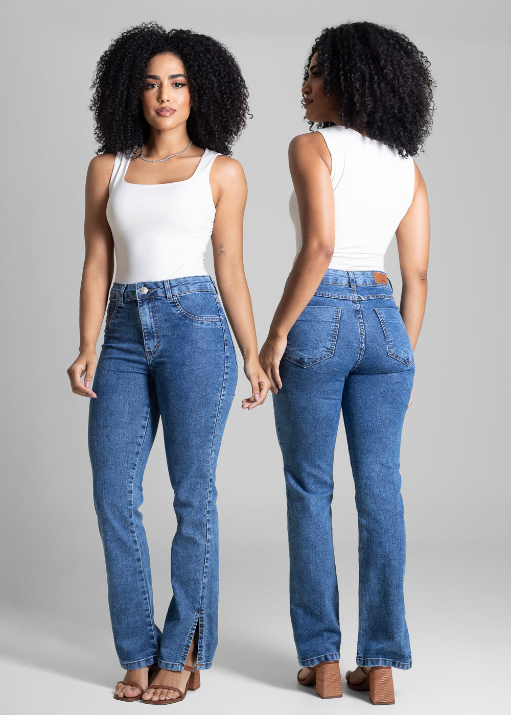 Calça Jeans Sawary Reta - 282815 AZUL