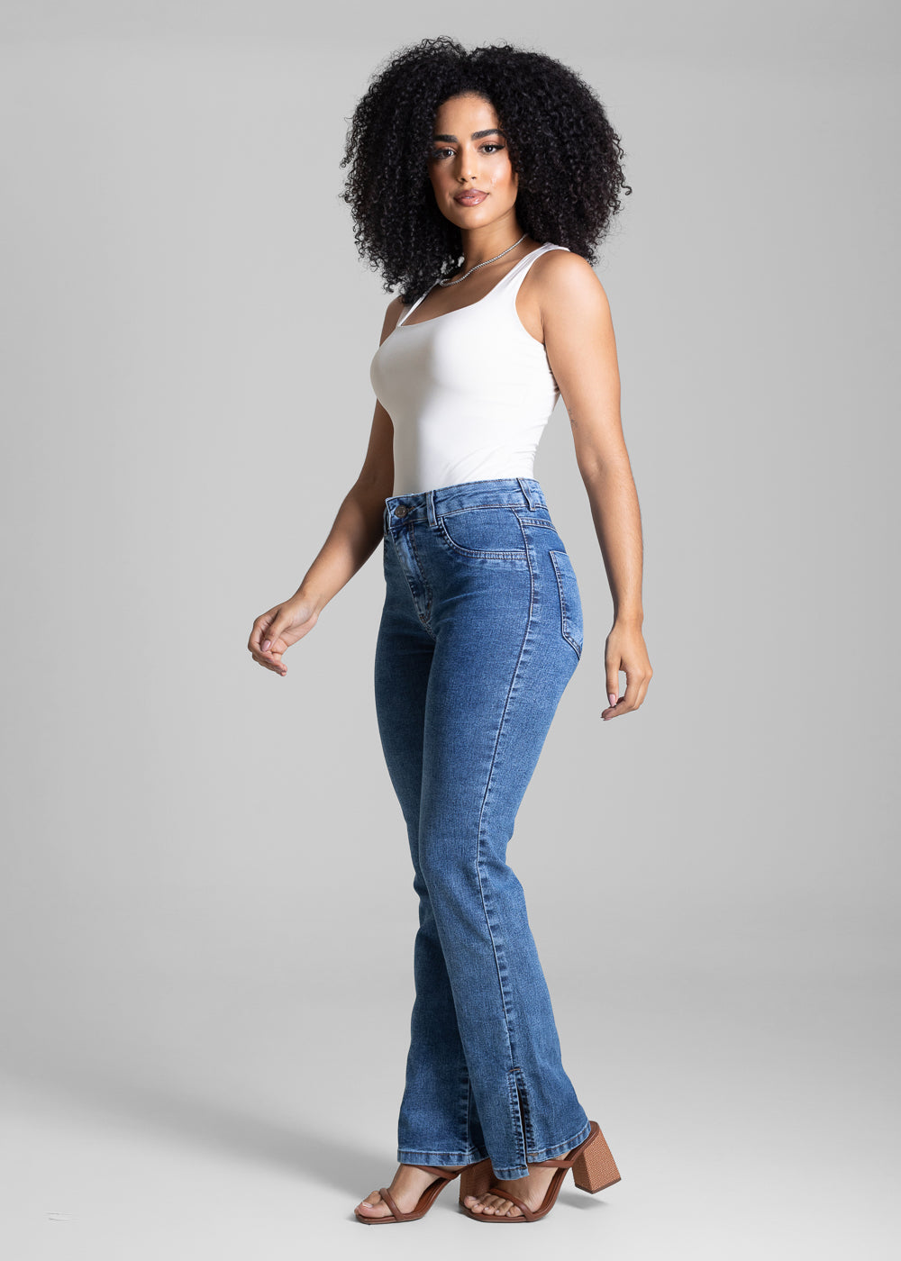Calça Jeans Sawary Reta - 282815 AZUL