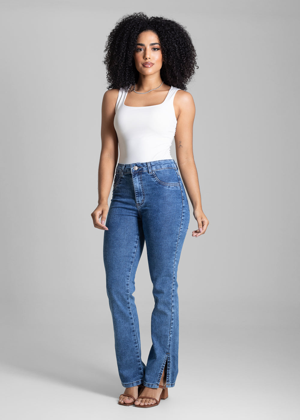 Calça Jeans Sawary Reta - 282815 AZUL