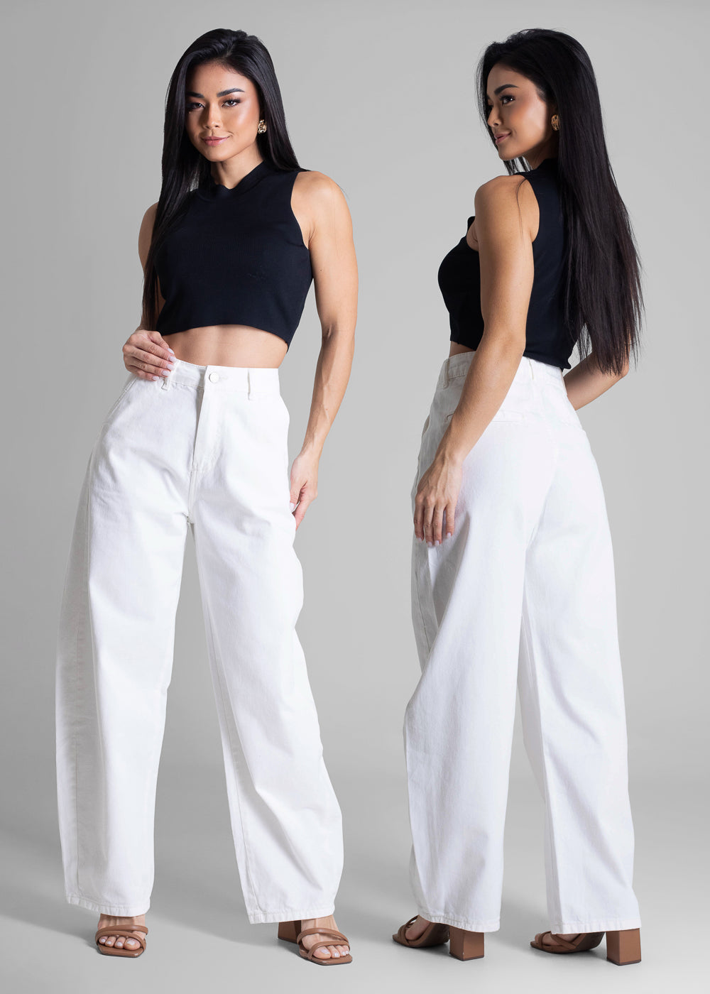 Calça Sarja Sawary Balloon - 282831 PT