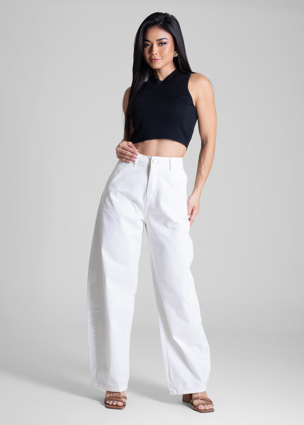 Calça Sarja Sawary Balloon - 282831 PT