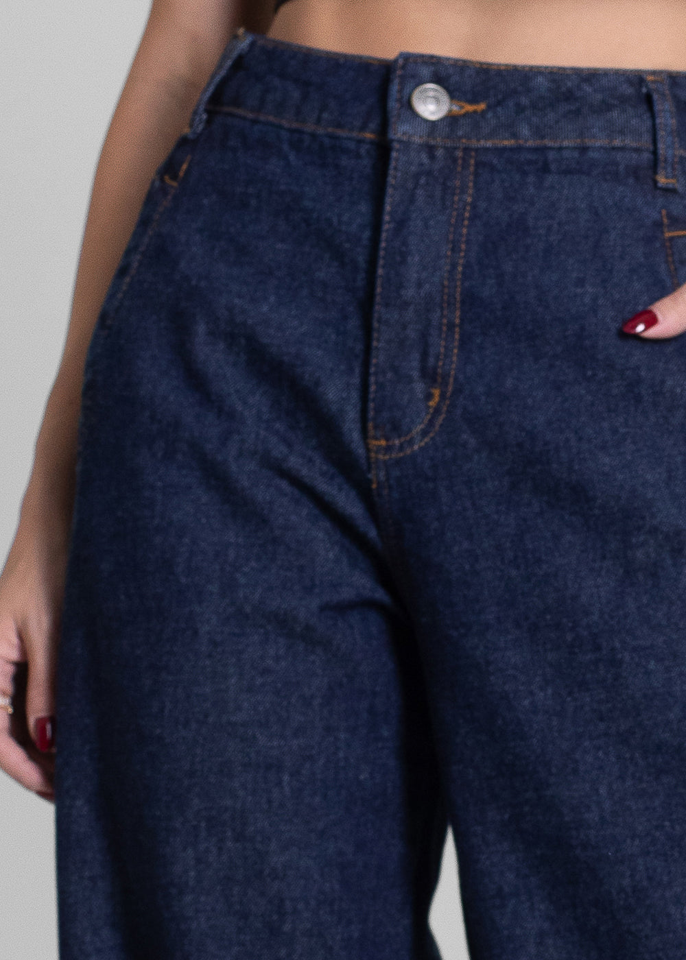 Calça Jeans Sawary Wide Leg - 282832 AZUL